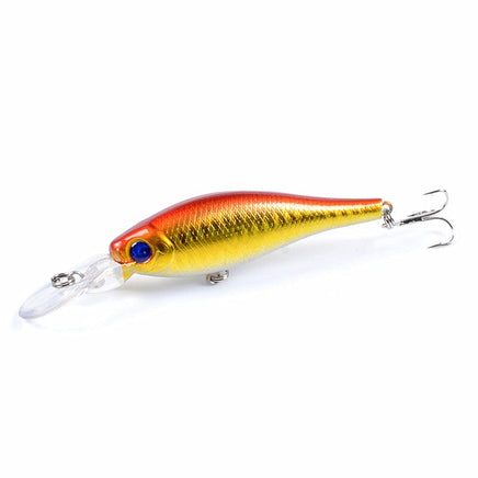 10x Popper Minnow 10.2cm Fishing Lure Lures Surface Tackle Fresh Saltwater Kings Warehouse 