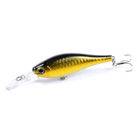 10x Popper Minnow 10.2cm Fishing Lure Lures Surface Tackle Fresh Saltwater Kings Warehouse 