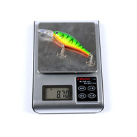 10x Popper Minnow 10.2cm Fishing Lure Lures Surface Tackle Fresh Saltwater Kings Warehouse 