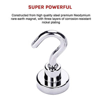 10x Strong Rare Earth N38 Neodymium Magnetic Hanger Holder 10kg Magnet Hooks Home & Garden Kings Warehouse 