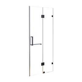 110 x 200cm Wall to Wall Frameless Shower Screen 10mm Glass By Della Francesca Kings Warehouse 