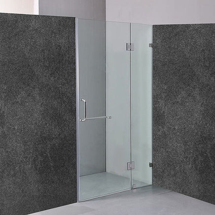 110 x 200cm Wall to Wall Frameless Shower Screen 10mm Glass By Della Francesca Kings Warehouse 