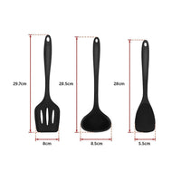 11pcs Kitchen Utensil Set Silicone Heat-Resistant Non-Stick Kitchen Utensils kit Home & Garden Kings Warehouse 