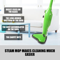 12 in 1 Multi Foldable Steam Mop Handheld Floor Steamer Carpet Cleaning Cleaner Baby & Kids Kings Warehouse 