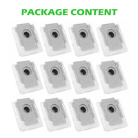 12 Packs Vacuum Dust Bags for IRobot Roomba i7 i7+/Plus s9+ (9550) Clean Bags Kings Warehouse 