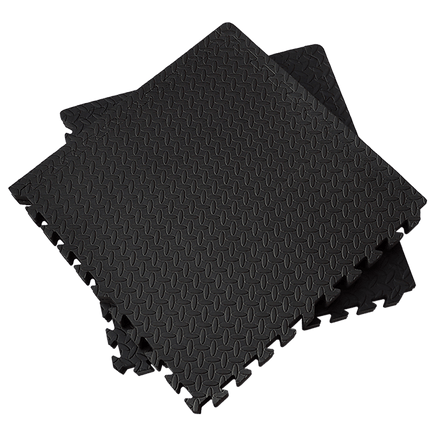 12 Tiles EVA Rubber Foam Gym Mat 60x60cm – 2.5cm Thick Fitness Flooring Set Sports & Fitness Kings Warehouse 