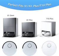 12 X Auto Empty Station Dust Bags For Ecovacs Deebot X1 Omni Series Robots Appliances Kings Warehouse 