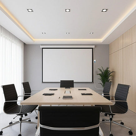 120" Electric Motorised Projector Screen TV +Remote Audio & Video Kings Warehouse 