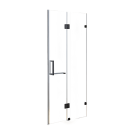120 x 200cm Wall to Wall Frameless Shower Screen 10mm Glass By Della Francesca Kings Warehouse 