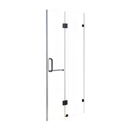 120 x 200cm Wall to Wall Frameless Shower Screen 10mm Glass By Della Francesca Kings Warehouse 