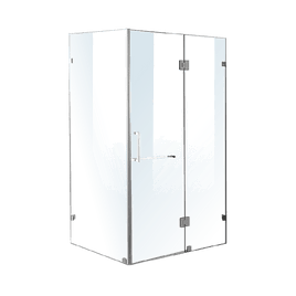1200 x 900mm Frameless 10mm Glass Shower Screen By Della Francesca Kings Warehouse 