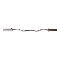 120cm Chrome Olympic EZ Curl Bar – Weightlifting Barbell for Home Gym & Bodybuilding Sports & Fitness Kings Warehouse 