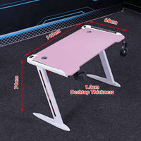 120cm Gaming Desk Desktop PC Computer Desks Desktop Racing Table K-Shaped Leg AU Furniture Kings Warehouse 