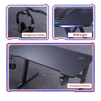 120cm Gaming Desk Desktop PC Computer Desks Desktop Racing Table K-Shaped Leg AU Furniture Kings Warehouse 