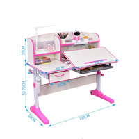 120cm Height Adjustable Children Kids Ergonomic Study Desk Blue AU Baby & Kids Kings Warehouse 