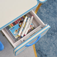 120cm Height Adjustable Children Kids Ergonomic Study Desk Blue AU Baby & Kids Kings Warehouse 