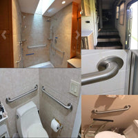 120cm Stainless Steel Handle for Shower Toilet Grab Bar Handle Bathroom Stairway Handrail Elderly Senior Assist Kings Warehouse 