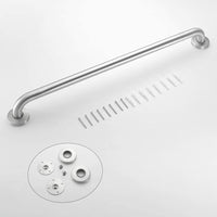 120cm Stainless Steel Handle for Shower Toilet Grab Bar Handle Bathroom Stairway Handrail Elderly Senior Assist Kings Warehouse 