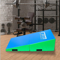 120x60x35cm Foldable Soft Incline Gymnastics Mat Wedge Yoga Gym Balance Training Kings Warehouse 