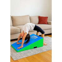 120x60x35cm Foldable Soft Incline Gymnastics Wedge Mat for Yoga & Balance Training Sports & Fitness Kings Warehouse 