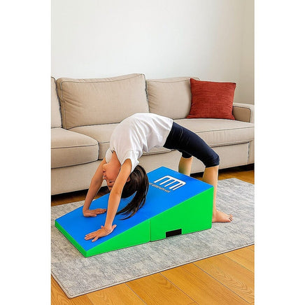 120x60x35cm Foldable Soft Incline Gymnastics Wedge Mat for Yoga & Balance Training Sports & Fitness Kings Warehouse 