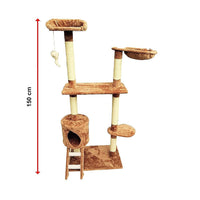 122 cm Cat tree Scratching Post Kings Warehouse 