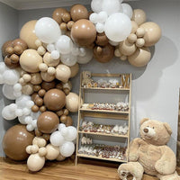 122X Coffee Balloon Arch Garland Kit Set Baby Shower Wedding Birthday Party Decor Kings Warehouse 