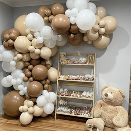 122X Coffee Balloon Arch Garland Kit Set Baby Shower Wedding Birthday Party Decor Kings Warehouse 