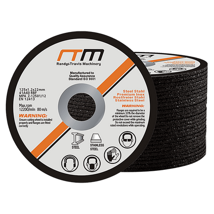 125mm 5" Cutting Disc Wheel for Angle Grinder x25 Tools Kings Warehouse 