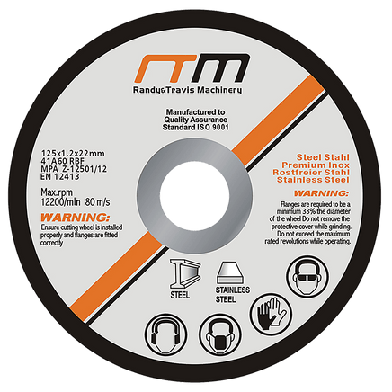 125mm 5" Cutting Disc Wheel for Angle Grinder x25 Tools Kings Warehouse 