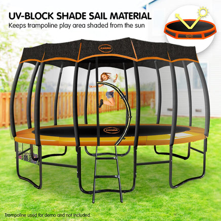 12ft Removable Twister Trampoline Roof Shade Cover Sports & Fitness Kings Warehouse 