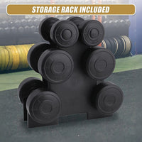 12kg Dumbbell Weights Set Sports & Fitness Kings Warehouse 