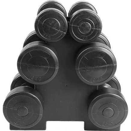12kg Dumbbell Weights Set Sports & Fitness Kings Warehouse 