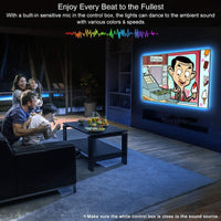 12M LED Strip Lights Rope Light for Bedroom and Home (5050 Lights Strip App with Remote Control) Kings Warehouse 