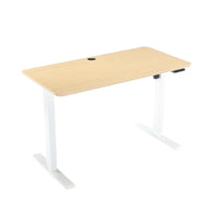 1.2m Sit And Stand Desk in Natural Kings Warehouse 