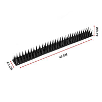 12pc Bird Spikes Human Cat Possum Mouse Pest Control Spiked Fence Wall Deterrent Home & Garden Kings Warehouse 