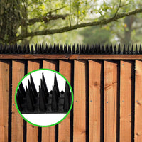 12pc Bird Spikes Human Cat Possum Mouse Pest Control Spiked Fence Wall Deterrent Home & Garden KingsWarehouse 