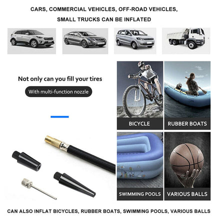 12V 150PSI Car Air Compressor Portable Tyre Deflator Inflator Pump 4WD Car Truck Tools Kings Warehouse 