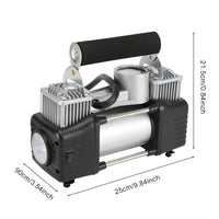 12V 150PSI Car Air Compressor Portable Tyre Deflator Inflator Pump 4WD Car Truck Tools Kings Warehouse 