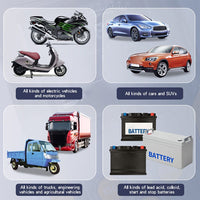 12V 24V Car battery tester LCD Battery Analyzer Test Tool For Car Truck BestSellers Kings Warehouse 