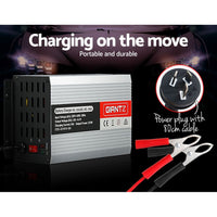 12V 30A Car Battery Charger 30Amp ATV 4WD Boat Caravan Kings Warehouse 