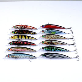 12x Popper Poppers 14cm Fishing Lure Lures Surface Tackle Fresh Saltwater Kings Warehouse 