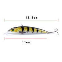 12x Popper Poppers 14cm Fishing Lure Lures Surface Tackle Fresh Saltwater Kings Warehouse 