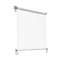 1.2X2.4M Outdoor Blinds Clear Roll Down Awning Retractable Outdoor Blinds Water Wind Proof Transparent Home & Garden Kings Warehouse 