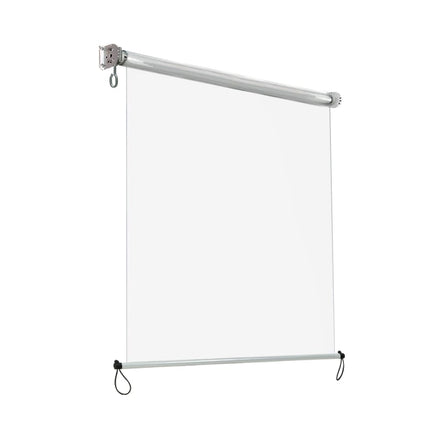 1.2X2.4M Outdoor Blinds Clear Roll Down Awning Retractable Outdoor Blinds Water Wind Proof Transparent Home & Garden Kings Warehouse 