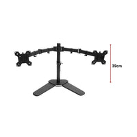 13"-27" Dual Screen Monitor Stand TV Bracket Computer Display Desk Mount Holder Electronics Kings Warehouse 