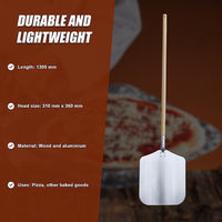 130cm Pizza Oven Peel Paddle Long Wood Handle Home & Garden Kings Warehouse 