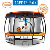 14ft-12 Pole Trampoline Roof Shade Cover Sports & Fitness Kings Warehouse 