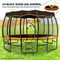 14ft Removable Twister Trampoline Roof Shade Cover Sports & Fitness Kings Warehouse 