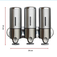1500ml Shower Liquid Soap Body Lotion Gel Shampoo Bathroom Dispenser Home & Garden Kings Warehouse 